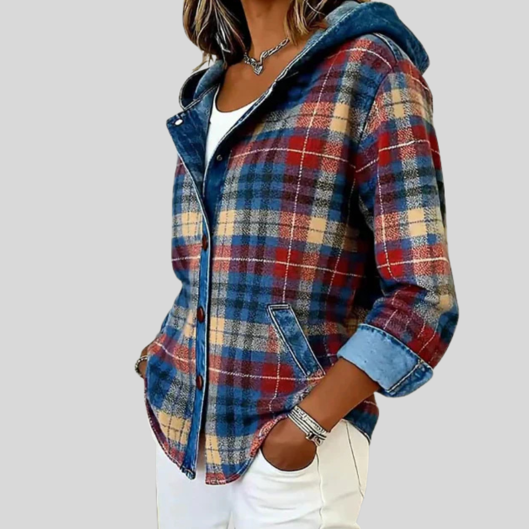 Jeltje | Warme Overshirt met Capuchon