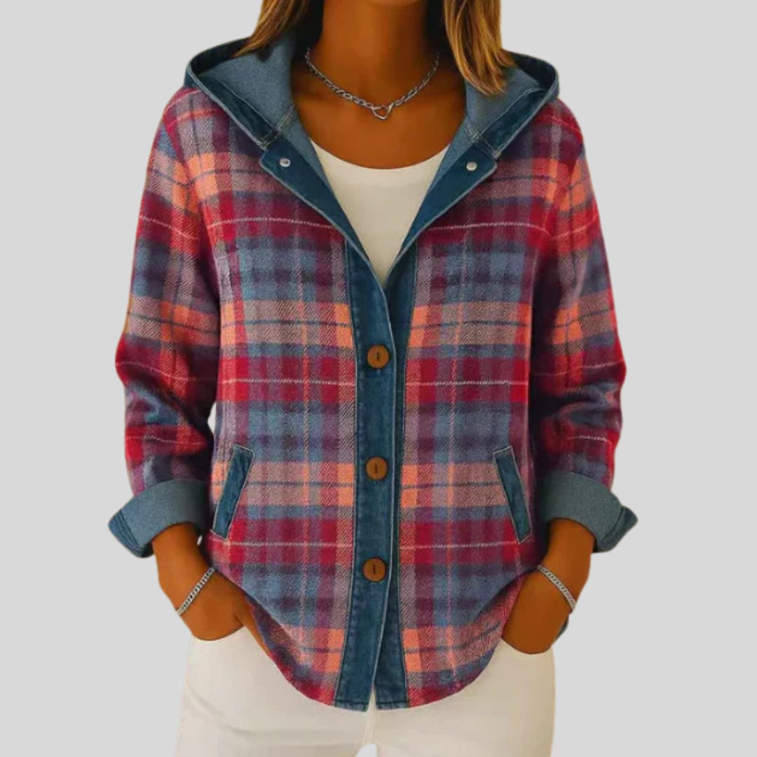 Jeltje | Warme Overshirt met Capuchon