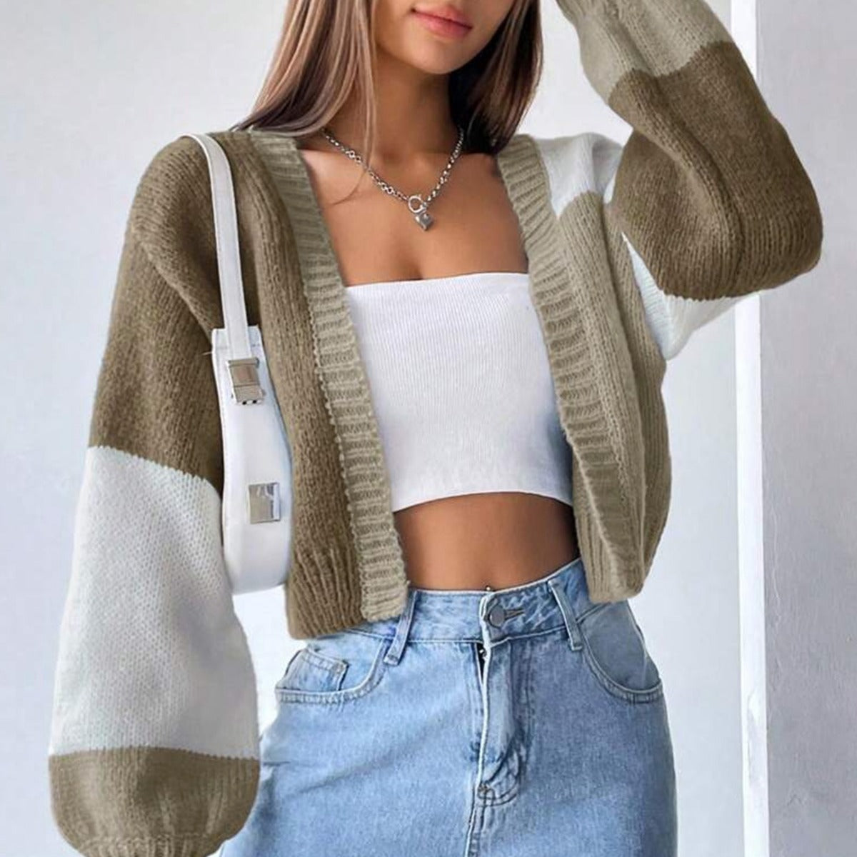 Noor | Zacht Kleurblok Vest