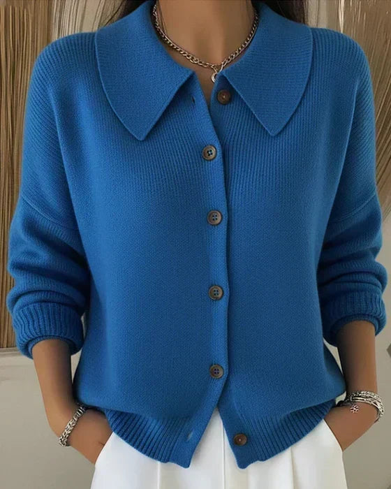 Vespera™ | Knopenkraag Cardigan