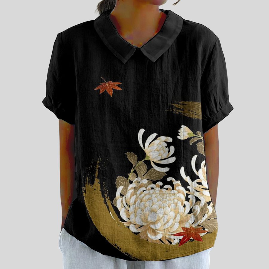 Sytske | Sierlijke Bloementuin Blouse