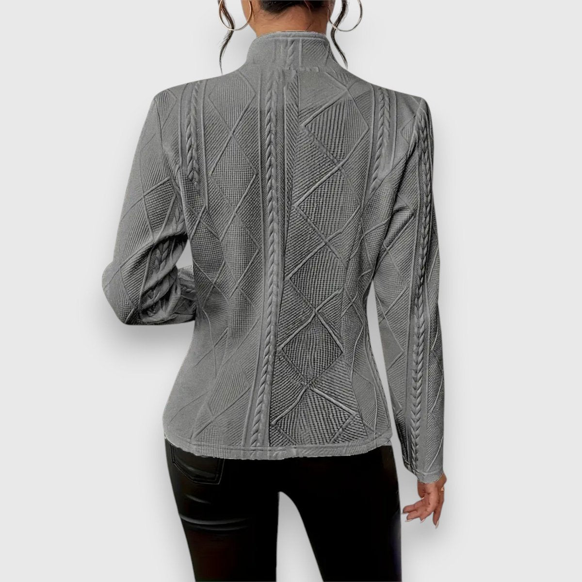 Famke | Verfijnd Getextureerd Vest