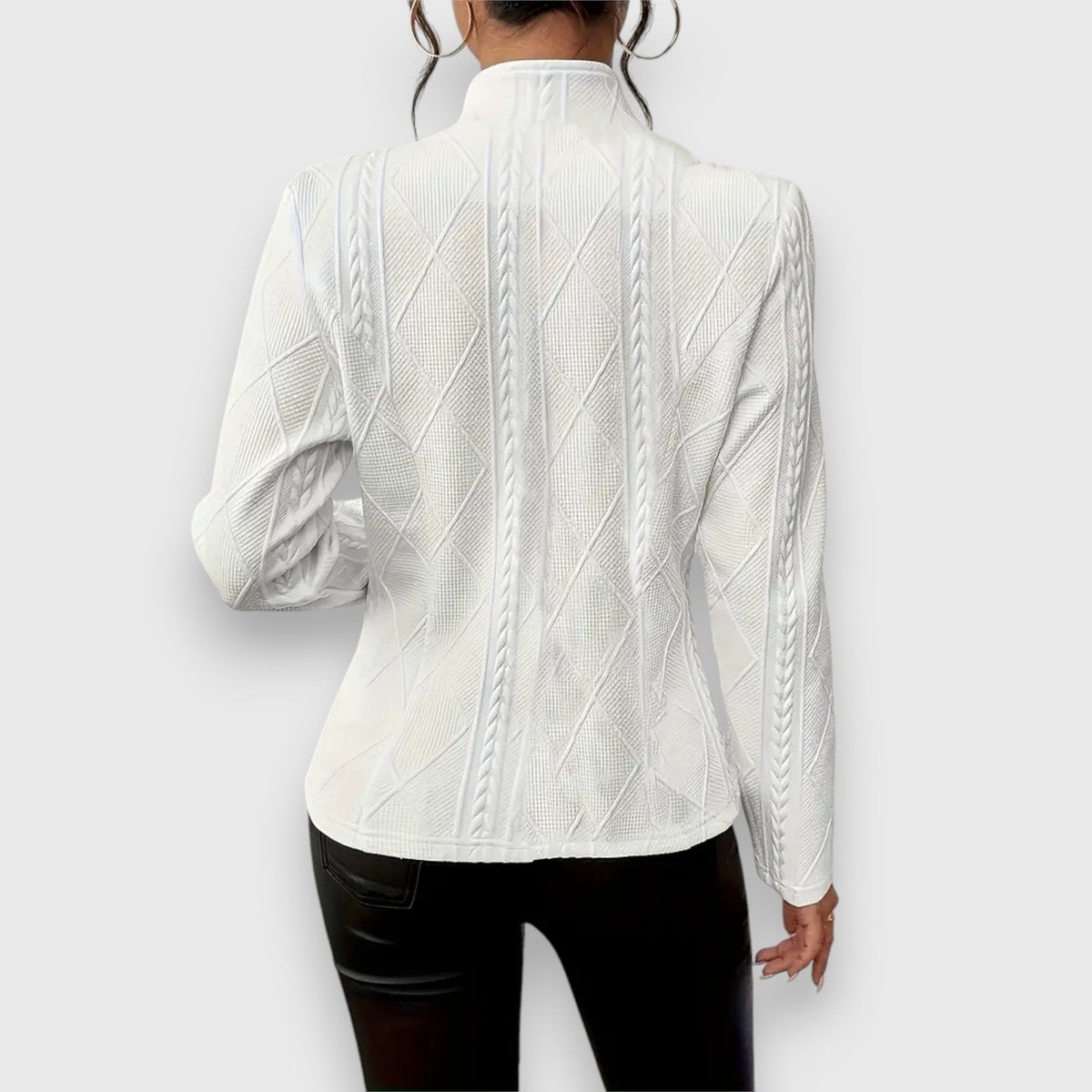 Famke | Verfijnd Getextureerd Vest