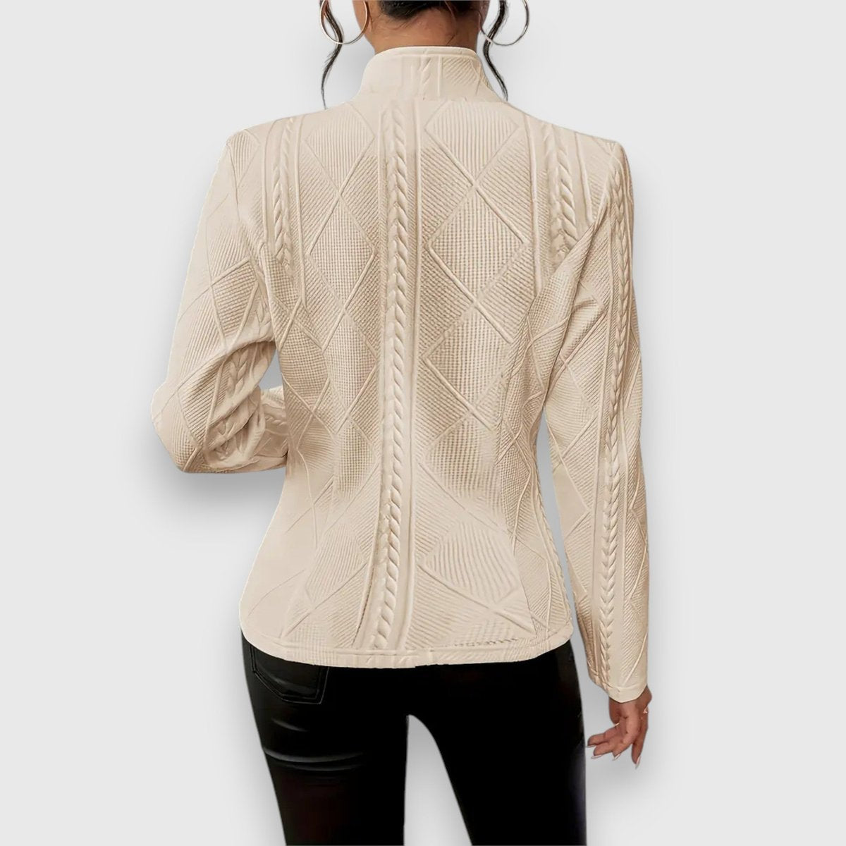 Famke | Verfijnd Getextureerd Vest