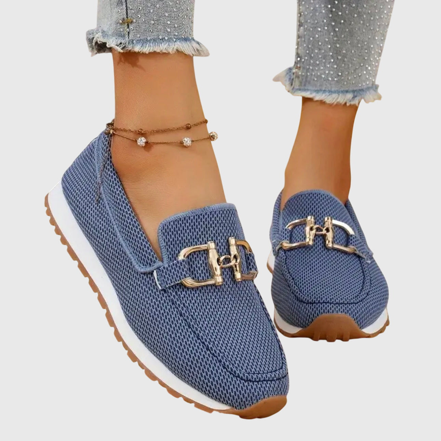 DELACROIX | Instappers Maille Met Platte Platform Michèle