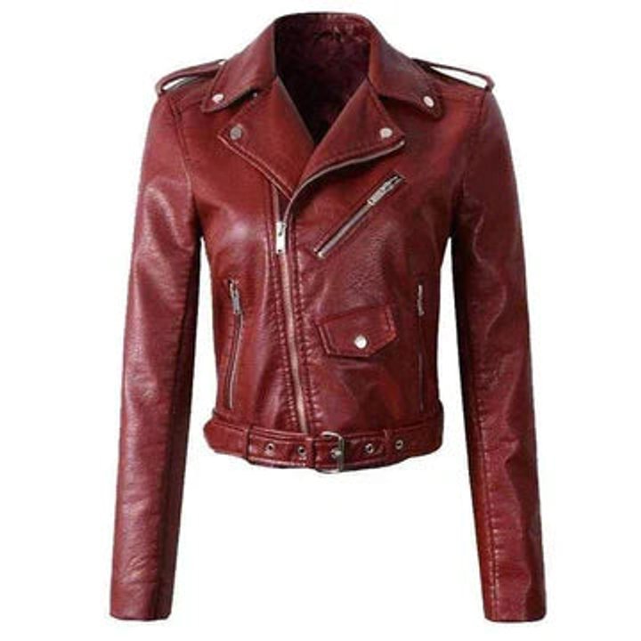 Renée | Getailleerde Bikerjas