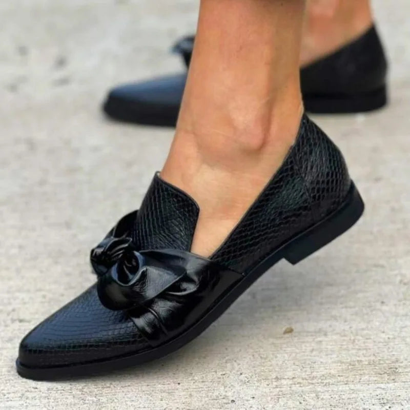 DELACROIX | Mocassins Strik Puntige Neus Brigitte