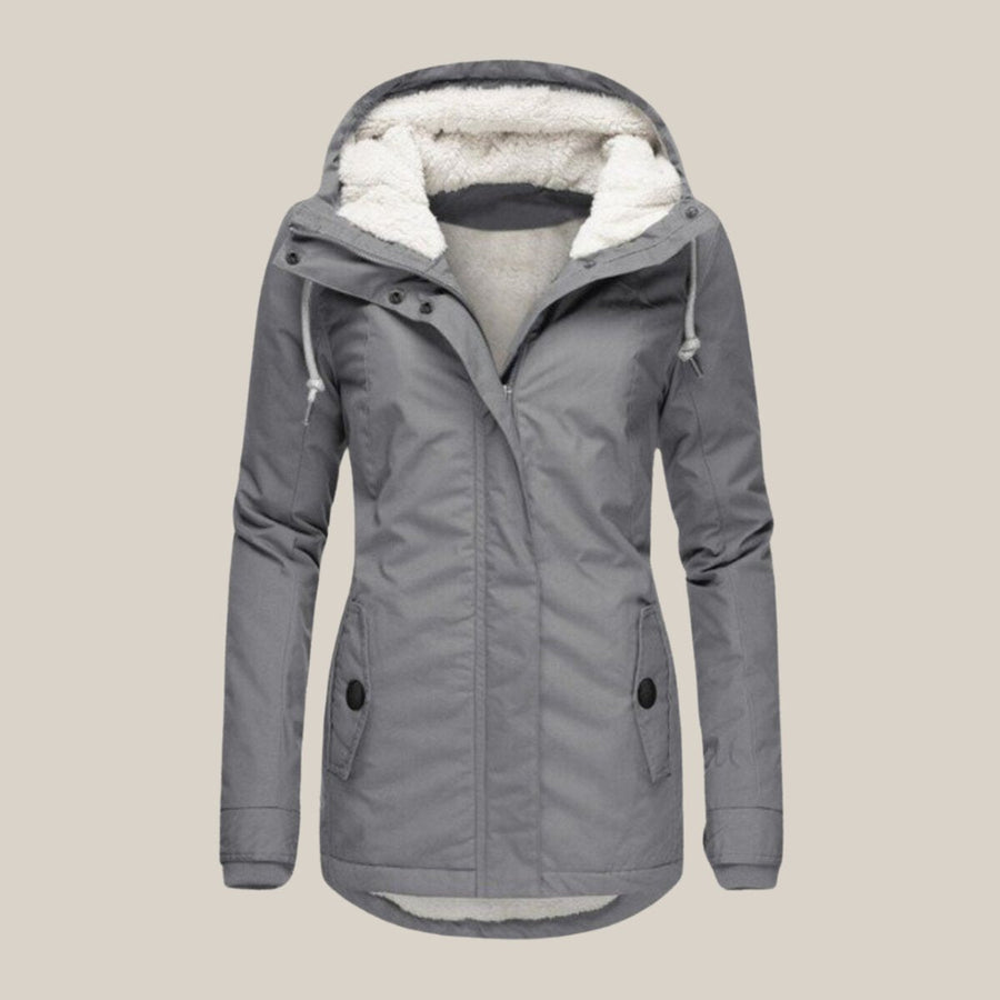 Elsje | Warmgevoerde Winterparka met Capuchon